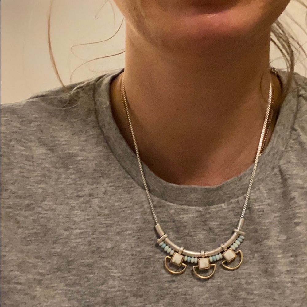 Silver Stella & Dot Necklace
